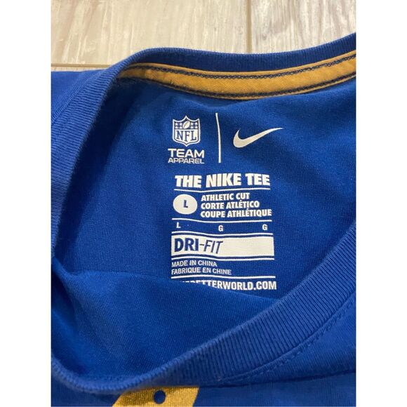 ￼ NFL team apparel Nike Colts blue T-shirt size L - Picture 7 of 7